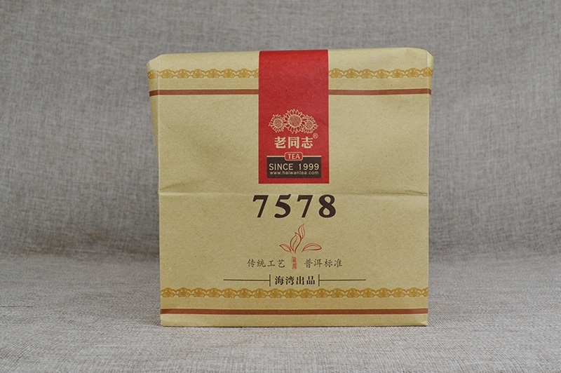 2016年老同志7578熟茶：陳香撲鼻，滋味濃醇