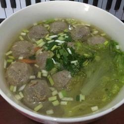 牛肉丸子湯