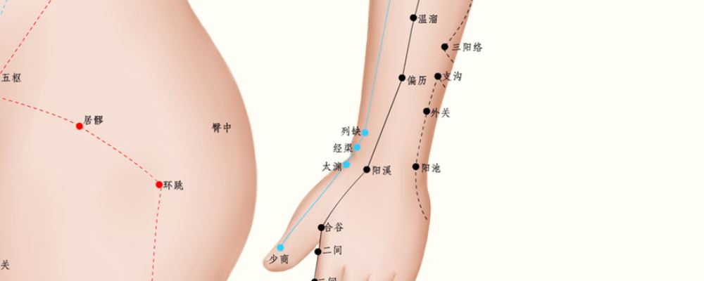 列缺穴位的準(zhǔn)確位置圖