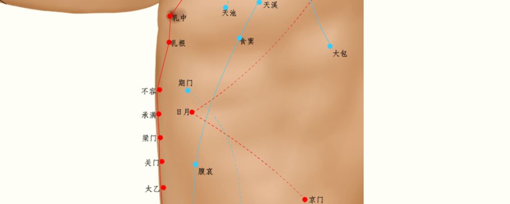 承滿穴位的準(zhǔn)確位置圖