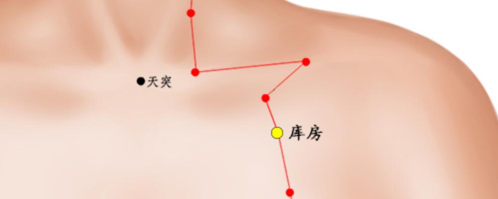 按摩庫房穴位的作用