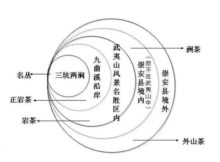 如何區(qū)分武夷山正巖、半巖、洲茶？