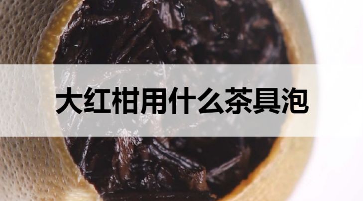 大紅柑普洱茶用什么茶具泡？