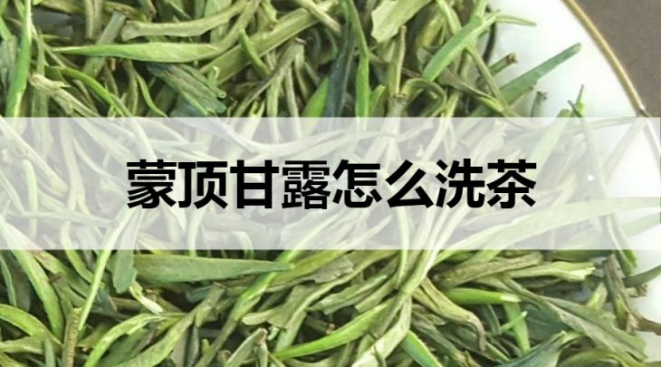 蒙頂甘露怎么洗茶？