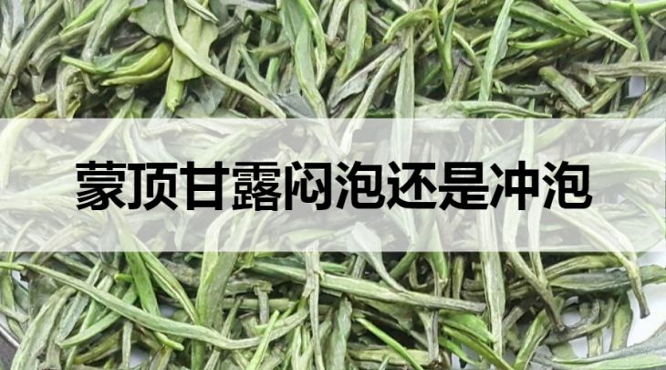 蒙頂甘露適合悶泡還是沖泡？