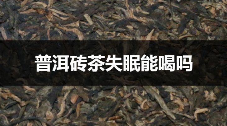 失眠可以喝普洱磚茶嗎？