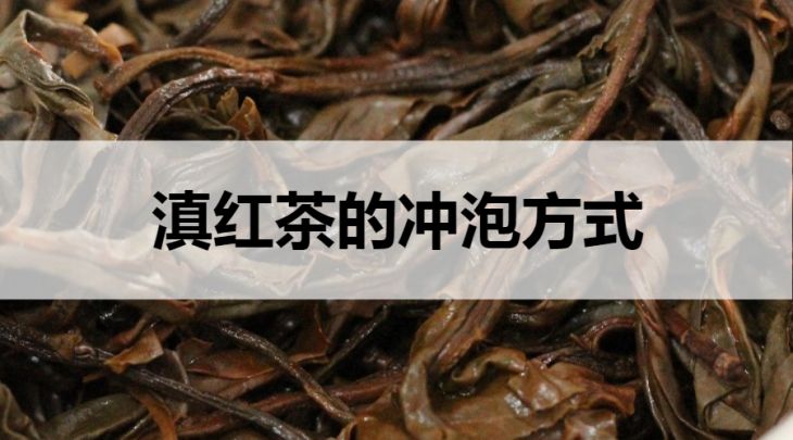 滇紅茶的沖泡方式