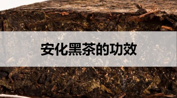 安化黑茶的功效？